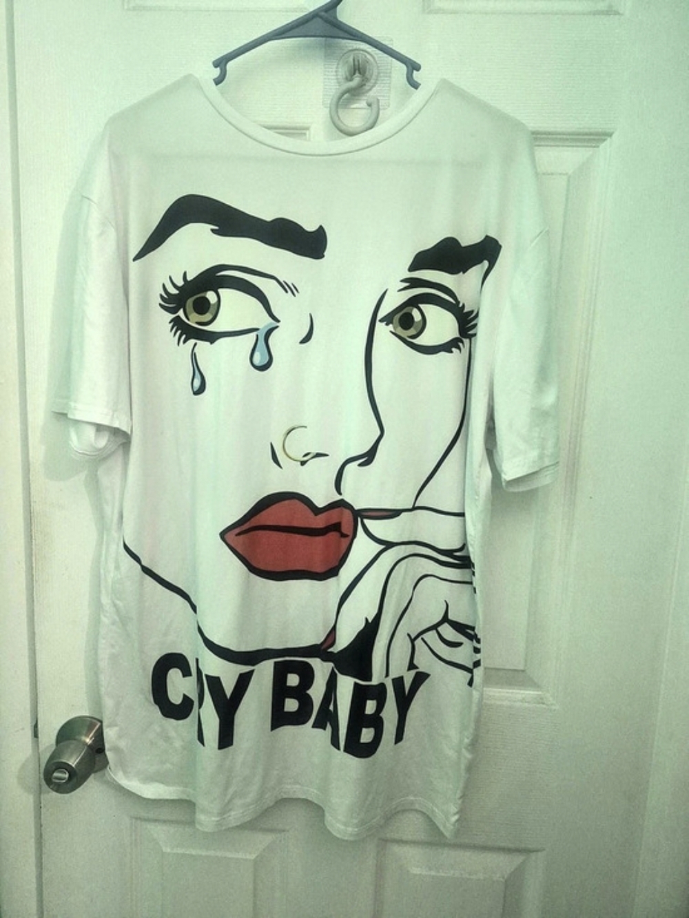 Graphic Short Sleeve Tee in White
